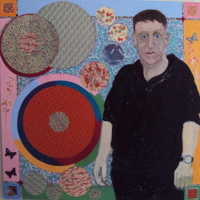7. Tom the Weaver Mixed Media 4 ft x 4 ft