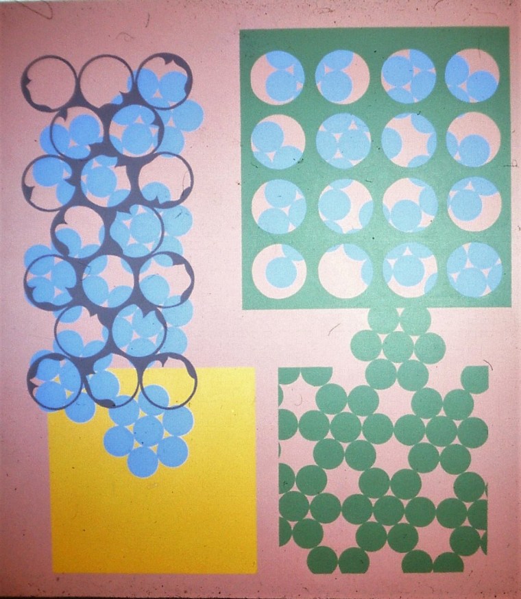 Plaza 56 in x 50 in 1965